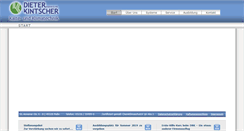 Desktop Screenshot of dieter-kintscher.de